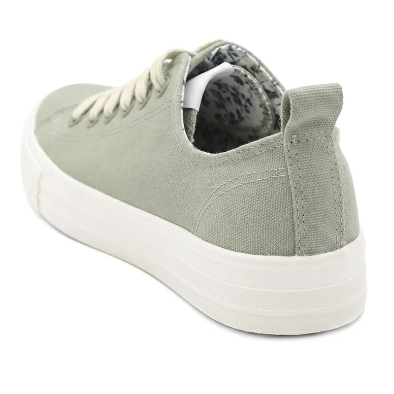 Casual Lace Up Trainers - XIAM43001 / 329 283 - Sage