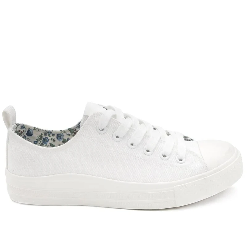 Casual Lace Up Trainers - XIAM43001 / 329 283 - White