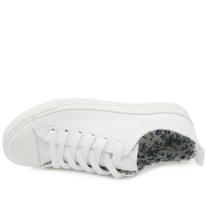 Casual Lace Up Trainers - XIAM43001 / 329 283 - White