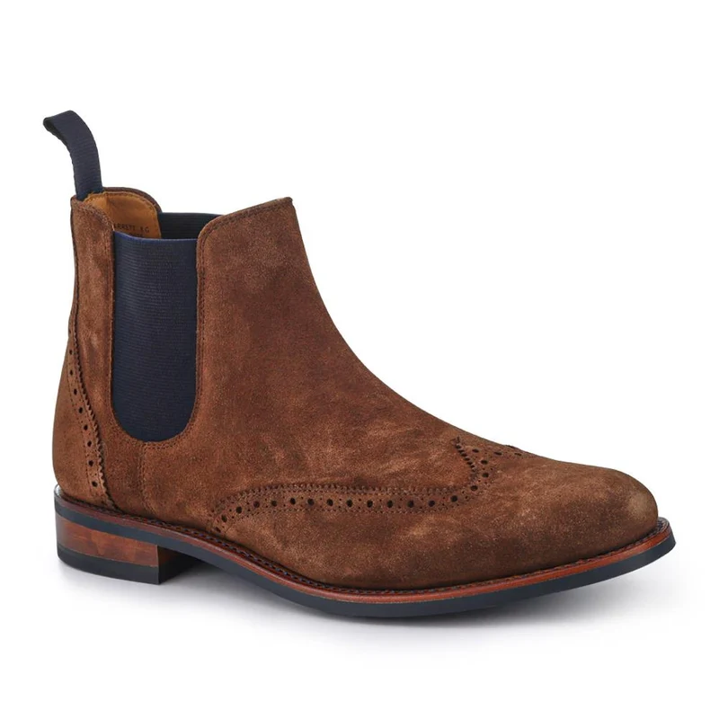 Barrett Goodyear Welted Leather Wingtip Boots - BARRETT / 327 962