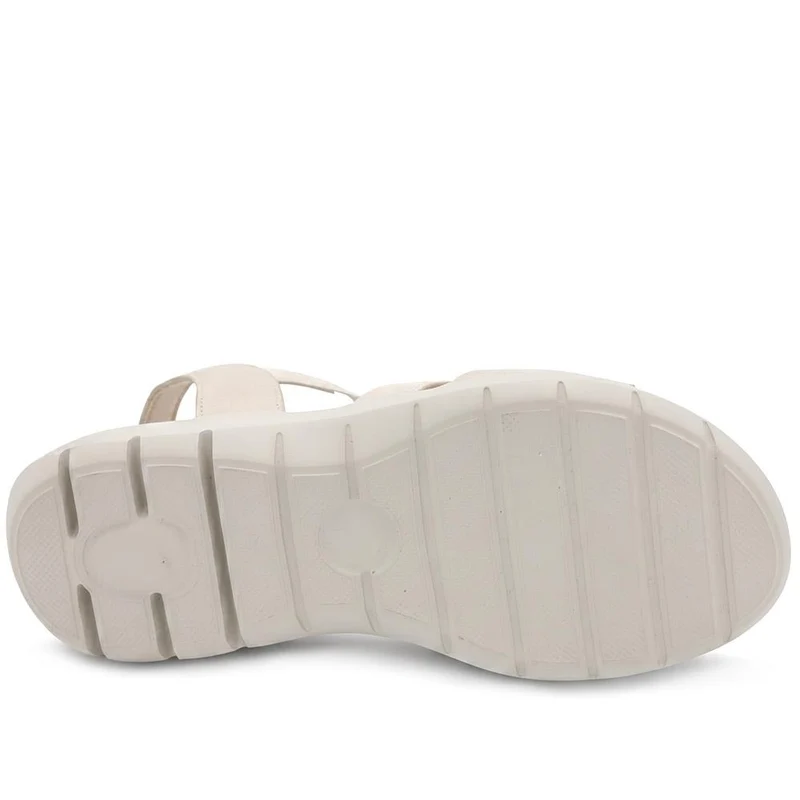 Cushioned Comfort Fit Sandals - BAIZH43028 / 329 148 - Beige