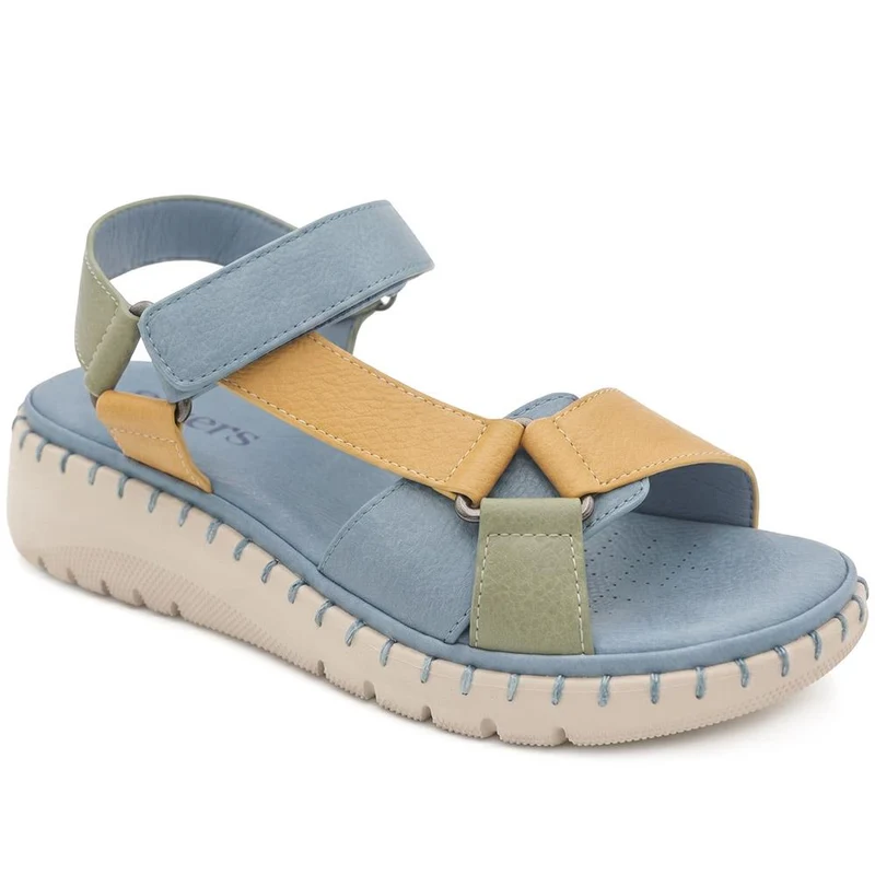 Adjustable Fastening Cushioning Sandals - BAIZH43044 / 329 310