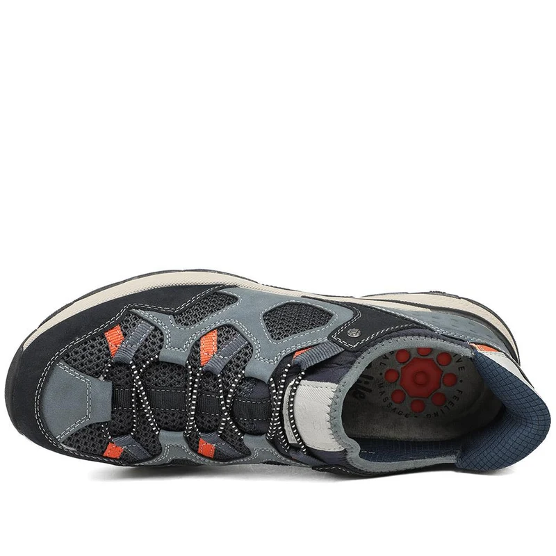Relife Wide Fit Rugged Slip On Shoes - RELIF43009 / 329 178 - Navy