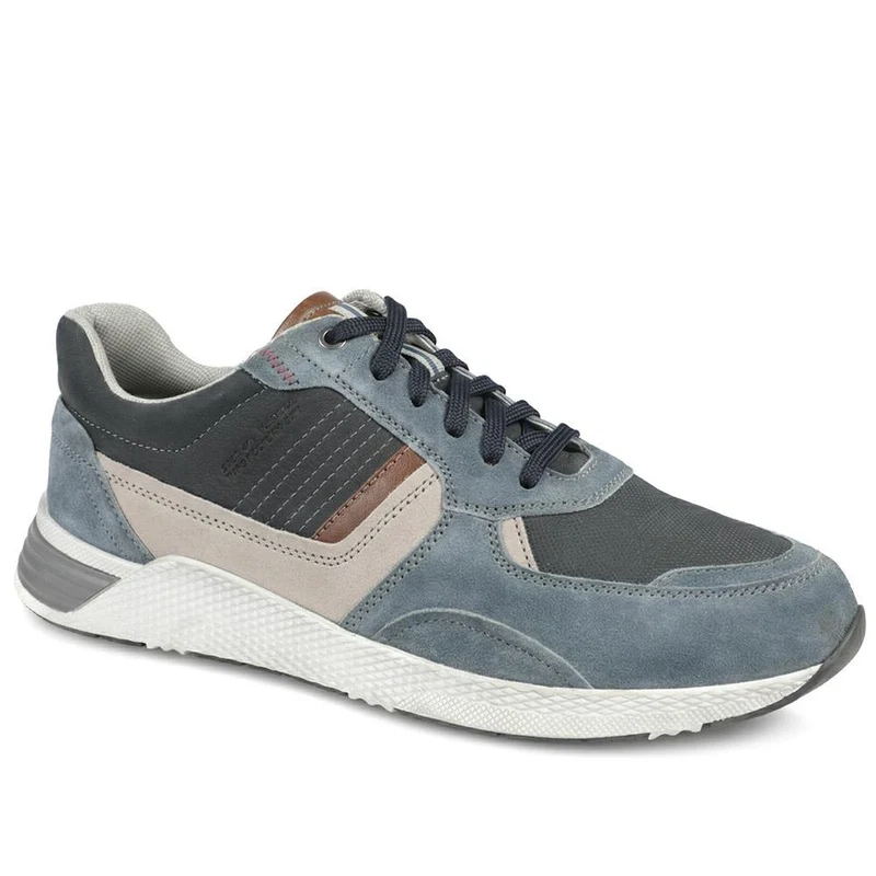 Padders Leather Lace Up Trainers - PADPARK43505 / 328 922