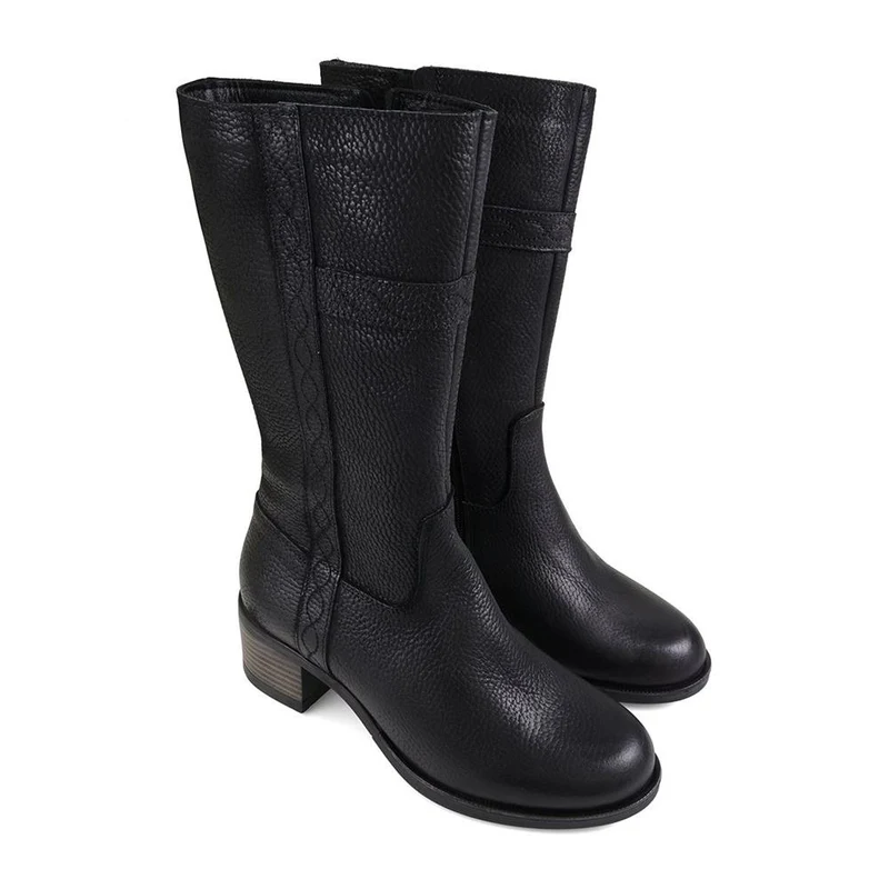 Contemporary Comfort Boots E Fit - OLIVE