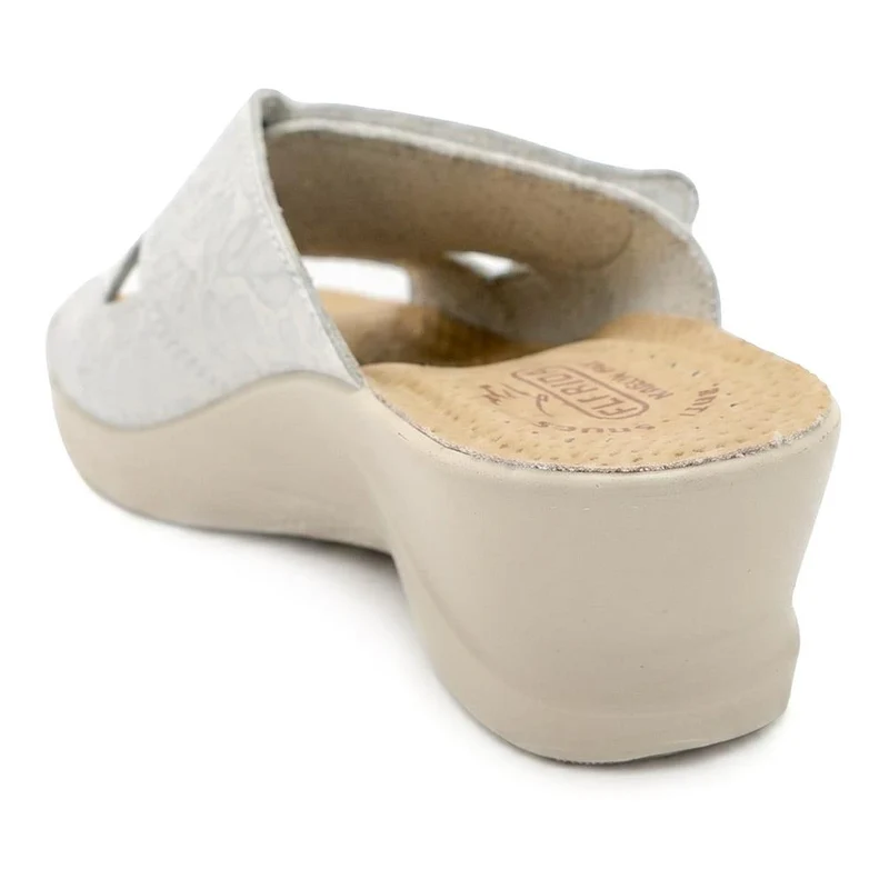 Fly Flot Adjustable Fasten Mule Sandals - FLY43019 / 328 645 - White
