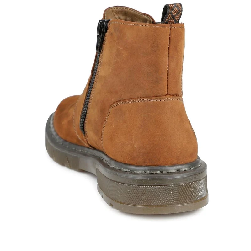 Rieker Smooth Leather Chelsea Boots - RKR43054 / 330 232 - Brown
