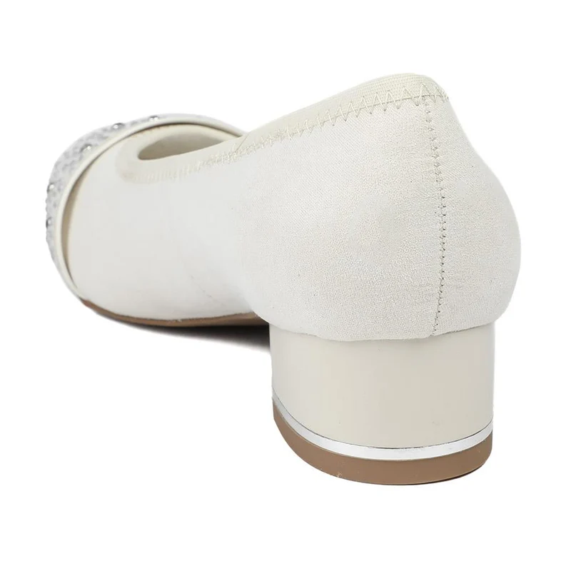 Wide Fit Slip On Court Shoes - PLAN39013 / 325 529 - Beige