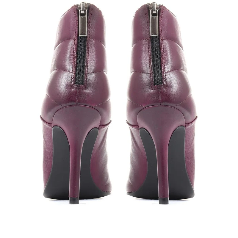 Catalina Stiletto Ankle Boots - CATALINA / 322 805 - Purple