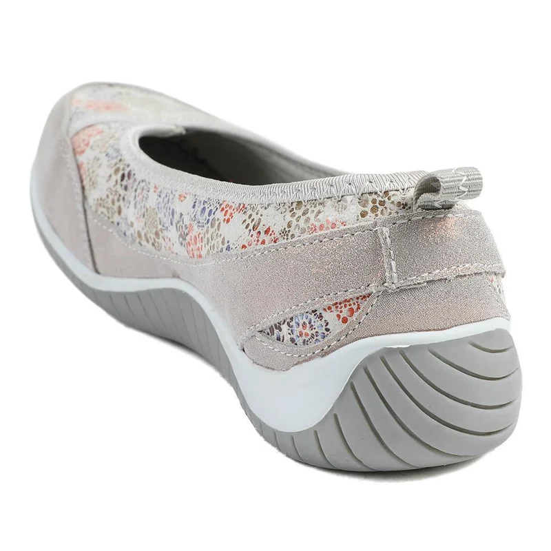 Wide Fit Memory Foam Floral Pumps - BRK43007 / 329 007 - Floral
