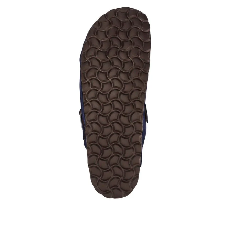 Zaid Suede Slippers - ZAID / 326 027 - Navy Suede