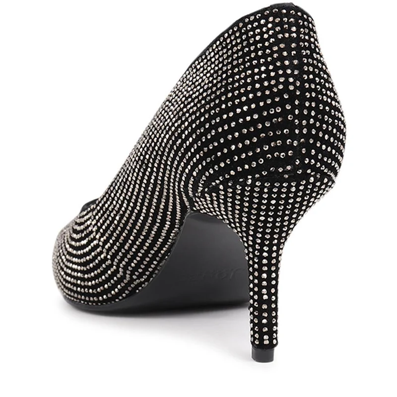 Yanna Embellished Court Shoes - YANNA / 326 319 - Pewter