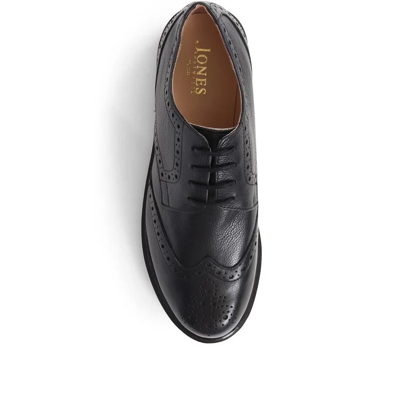 Flossie Leather Brogues - FLOSSIE / 324 287 - Black