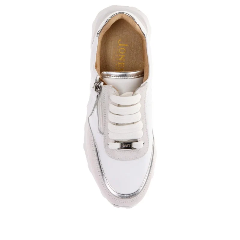 Aisha Lace-Up Trainers - AISHA / 326 303 - White