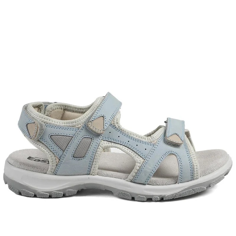 Easyfit Cella Extra Wide Fit Touch Fasten Sandals - CELLA / 329 122 - Light Blue
