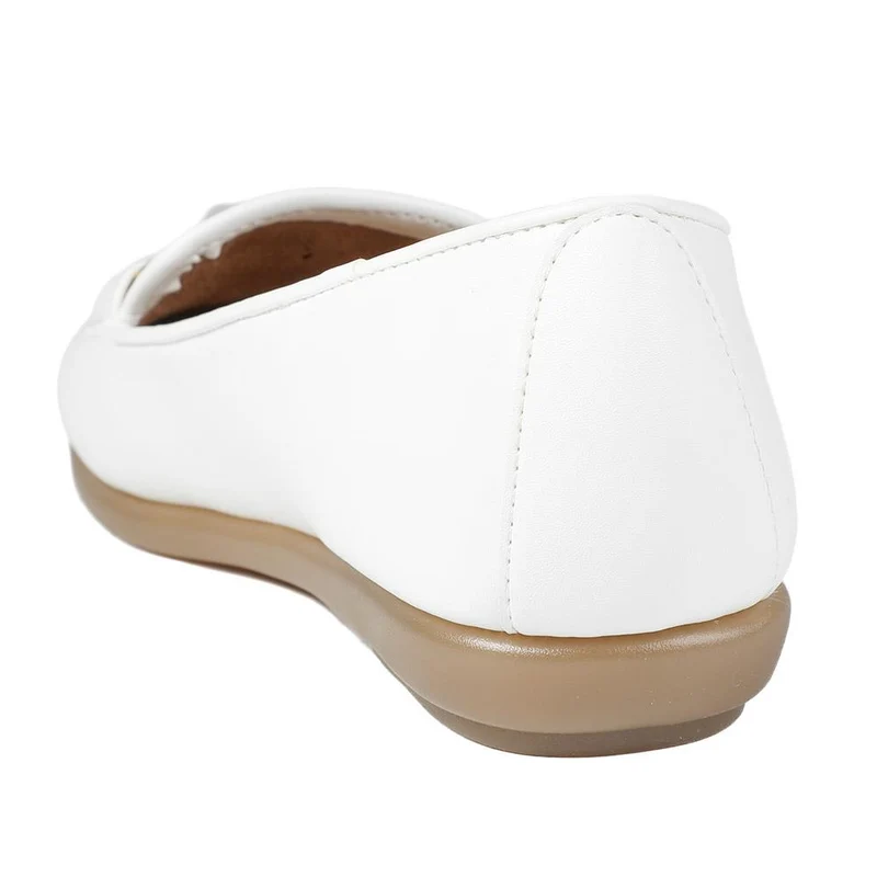 Elegant Wedge Loafers - UPSKY43001 / 329 004 - White