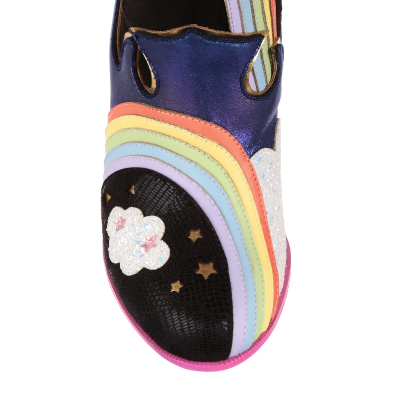 Irregular Choice Frauen My Little Pony Rainbow Bridge Stiefel - Schwarz