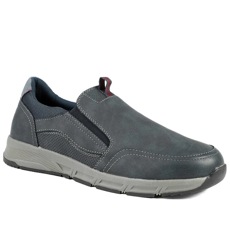 Wide-Fit Elasticated Slip On Shoes - WBINS42062 / 327 868