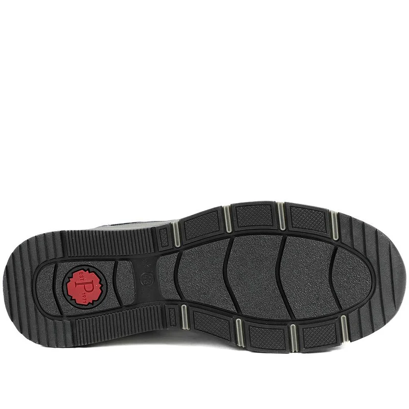 Wide-Fit Elasticated Slip On Shoes - WBINS42062 / 327 868 - Navy