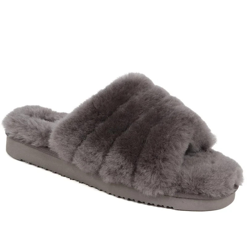 Falonda Faux-Fur Slippers - FALONDA / 326 074