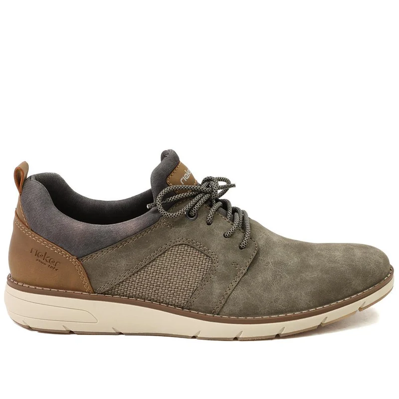 Rieker Casual Lace Up Shoes - RKR43504 / 328 964 - Taupe
