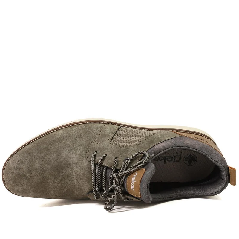 Rieker Casual Lace Up Shoes - RKR43504 / 328 964 - Taupe