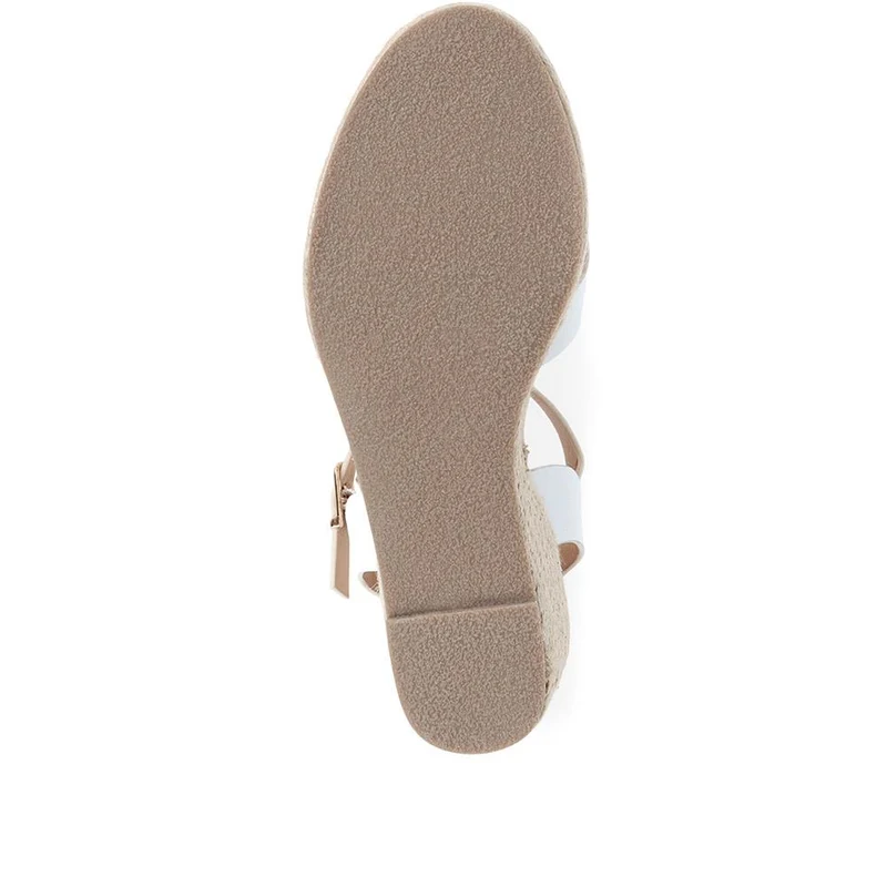 Lightweight Wedge Espadrilles - WBINS37095 / 323 624 - White