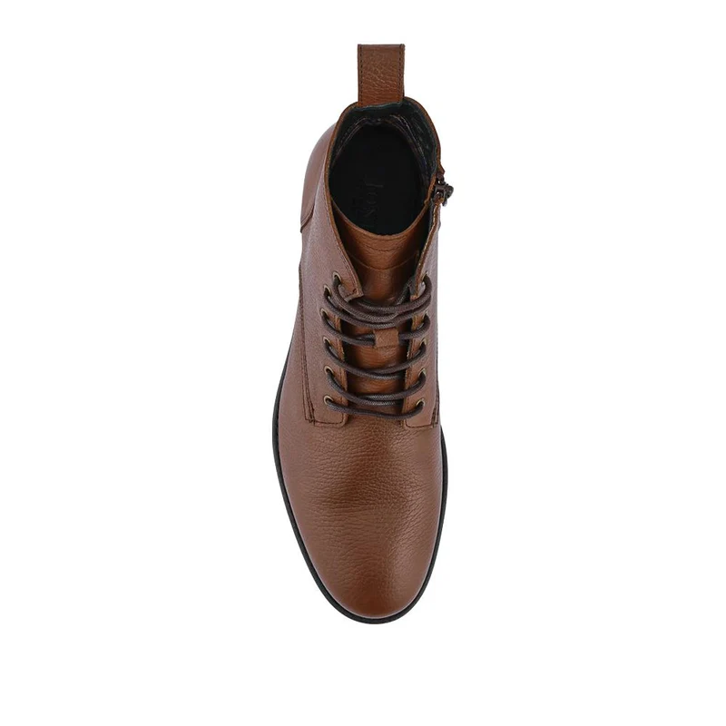 Dalias Leather Ankle Boots - DALIAS / 328 358 - Chestnut