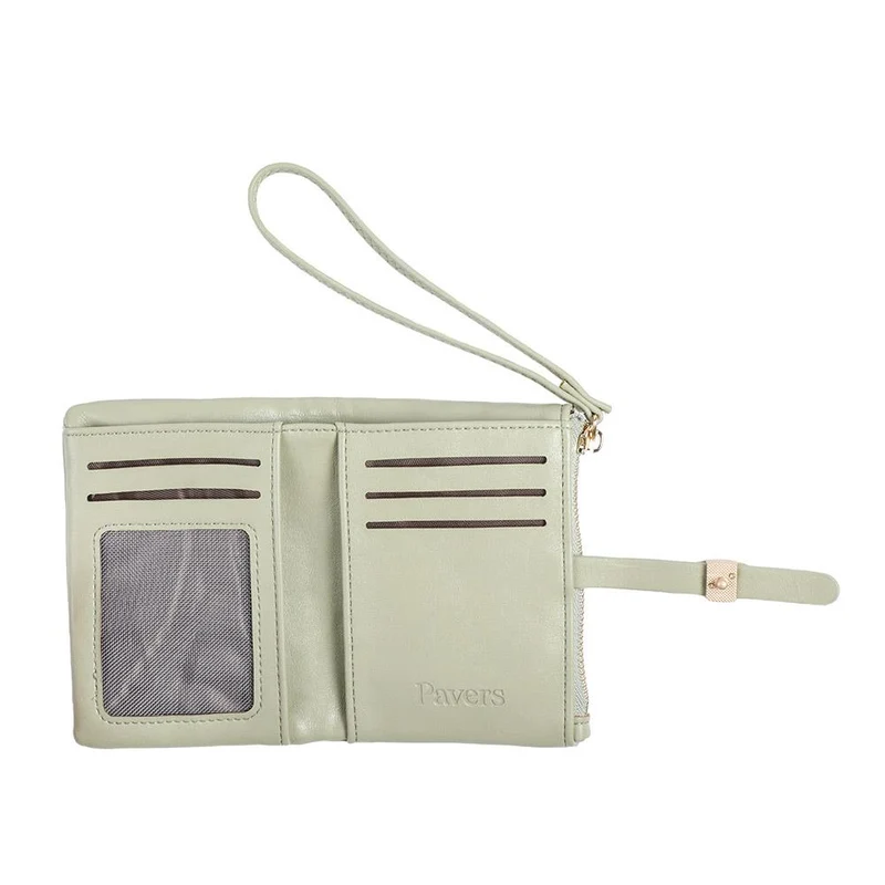 Zip Up Bi-Fold Purse - PRETT43003 / 329 386 - Green