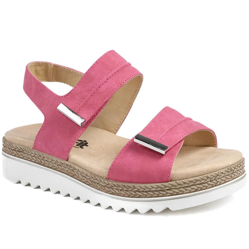 EasyFit Catena Extra Wide Touch Fasten Sandals - CATENA / 329 163