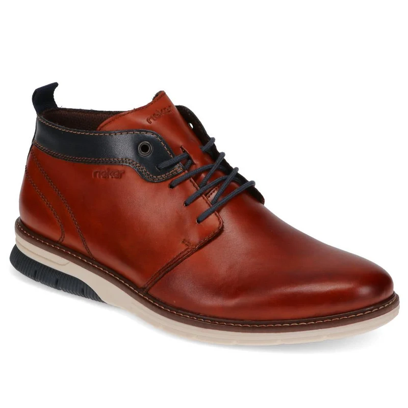 Casual Leather Shoes - RKR40502 / 325 652 - Tan