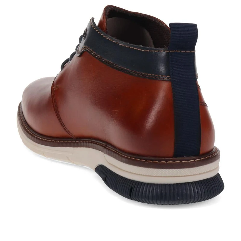 Casual Leather Shoes - RKR40502 / 325 652 - Tan