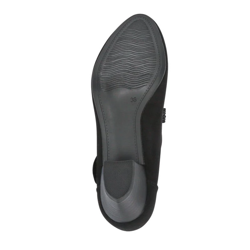Wide fit Cone Heeled Mary Janes - PLAN40030 / 326 845 - Black