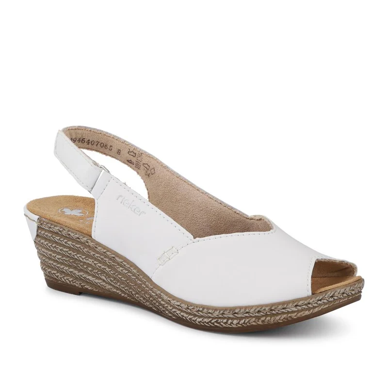 Smart Leather Slingback Sandals - RKR41537 / 327 287