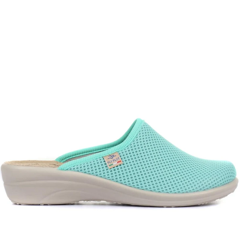 Fly Flot Wide Fit Anatomic Clogs - FLY25030 / 309 914 - Aqua