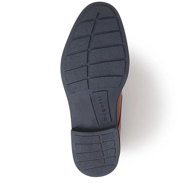 Lace-Up Leather Shoes - BUG40502 / 325 721 - Cognac