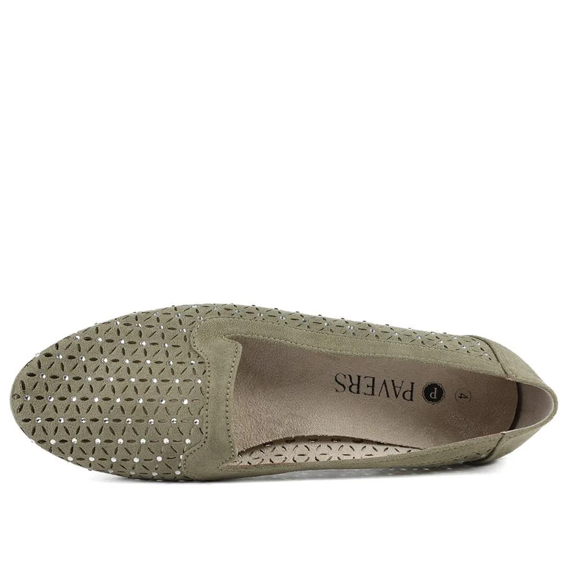 Slip-On Pumps - JANSP39011 / 324 862 - Khaki