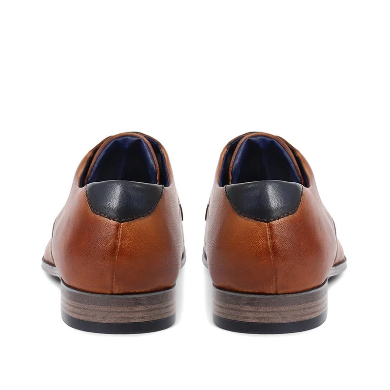 Leather Lace-up Shoes - BUG37504 / 323 233 - Cognac