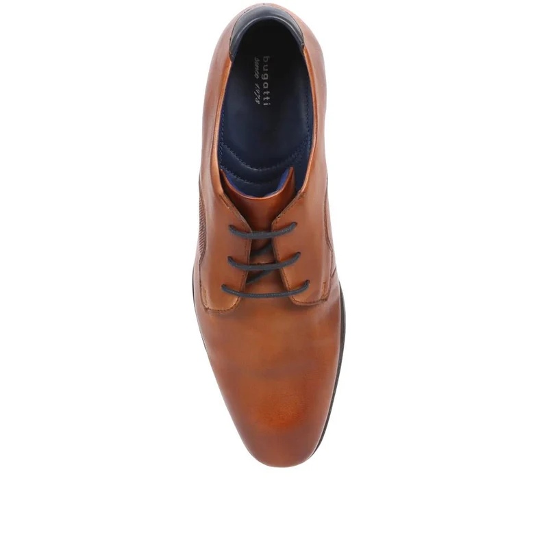 Leather Lace-up Shoes - BUG37504 / 323 233 - Cognac