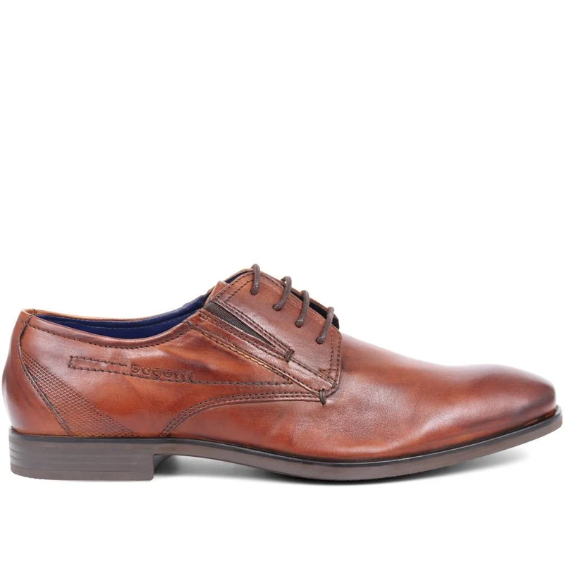 Bugatti Smart Leather Lace-ups - BUG37516 / 323 407 - Cognac