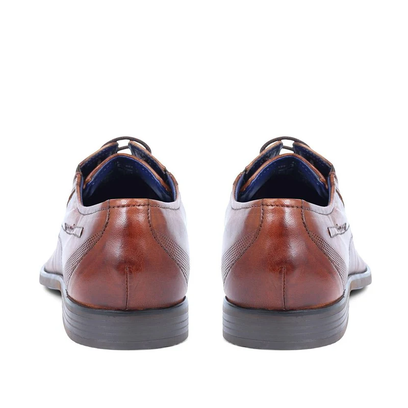 Bugatti Smart Leather Lace-ups - BUG37516 / 323 407 - Cognac