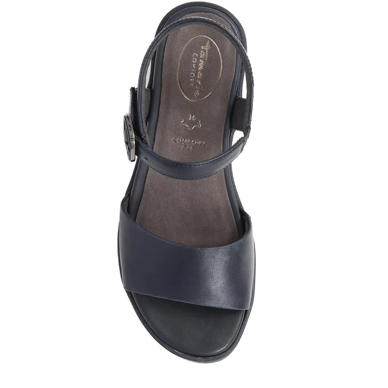 Platform Sandals - JANA39504 / 325 602 - Navy