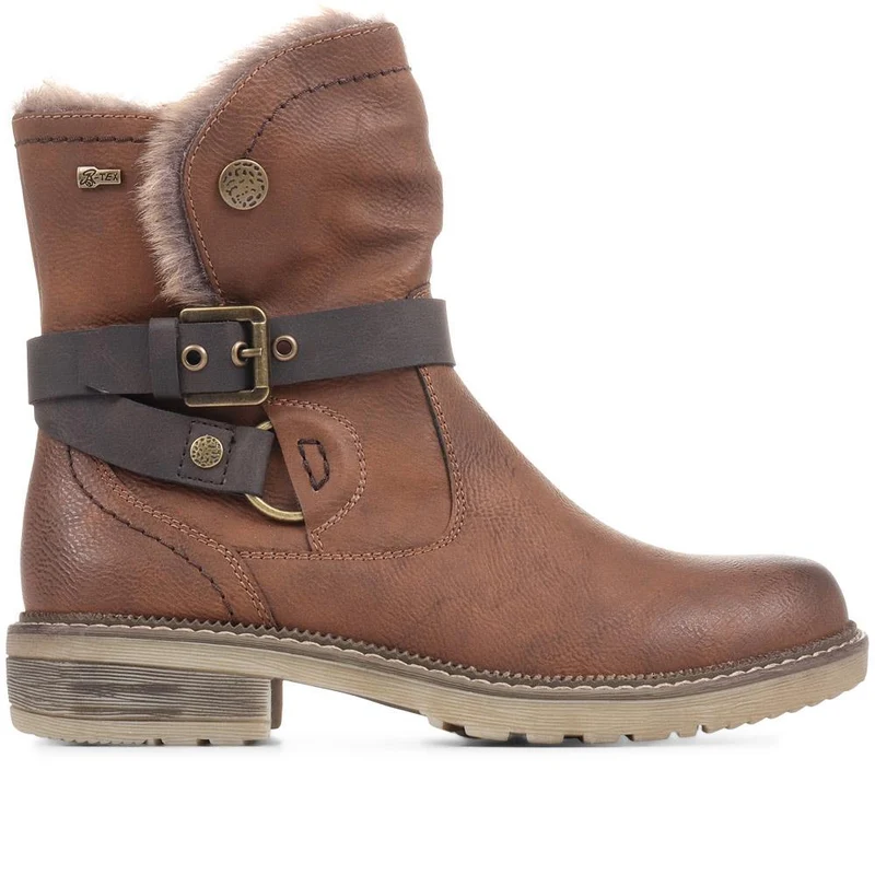 Casual Ankle Boots - CENTR36037 / 322 471 - Tan