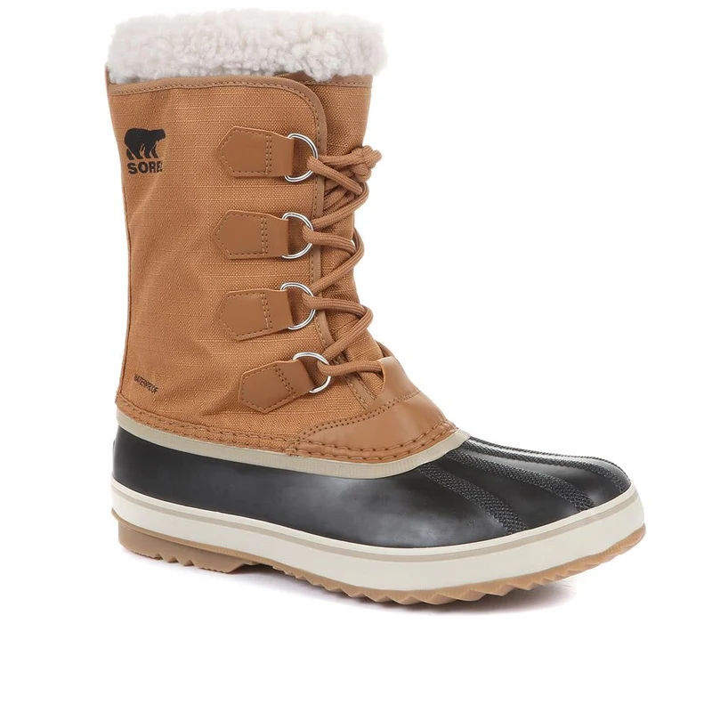 Pac Nylon Waterproof Boots - COLUM34508 / 320 421 - Camel