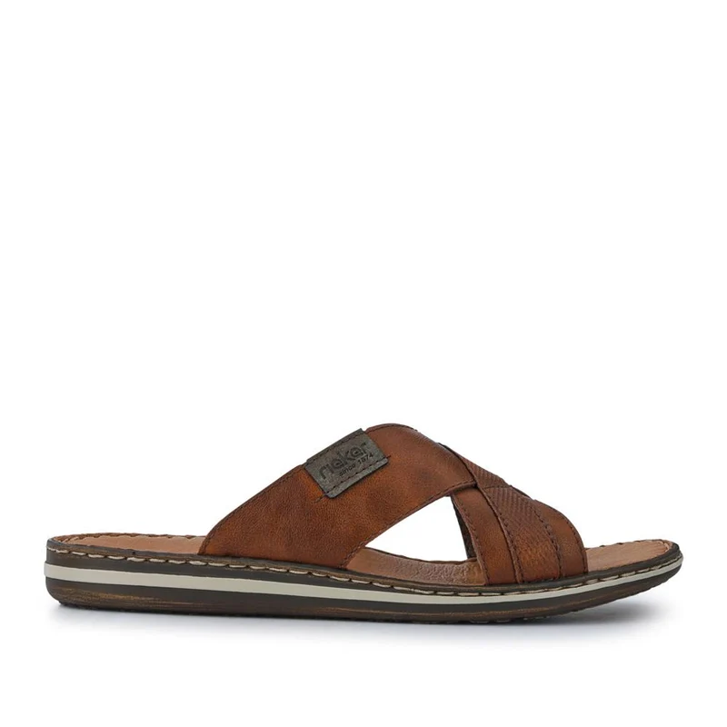 Leather Mule Sandals - RKR41532 / 326 939 - Tan