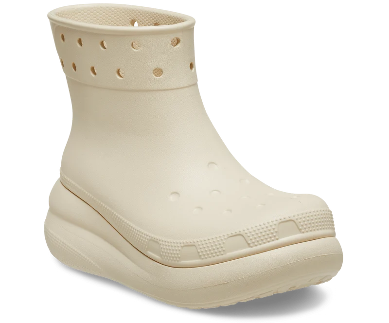 Crocs Unisex Classic Crush Boot – Knochen