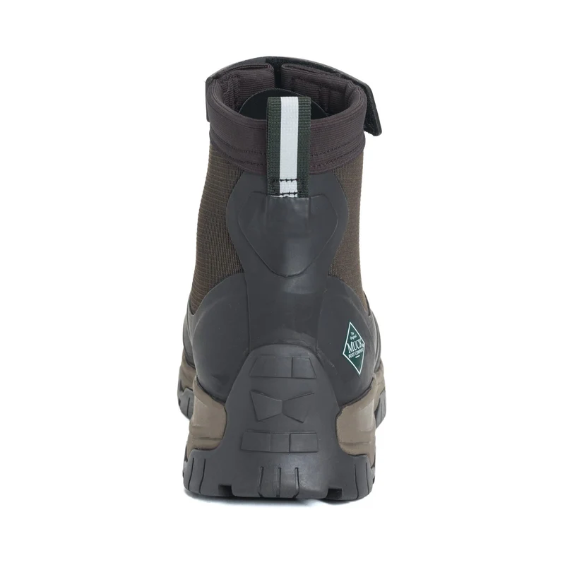 Muck Boots Herren Apex Mid Zip Gummistiefel – Dunkelbraun