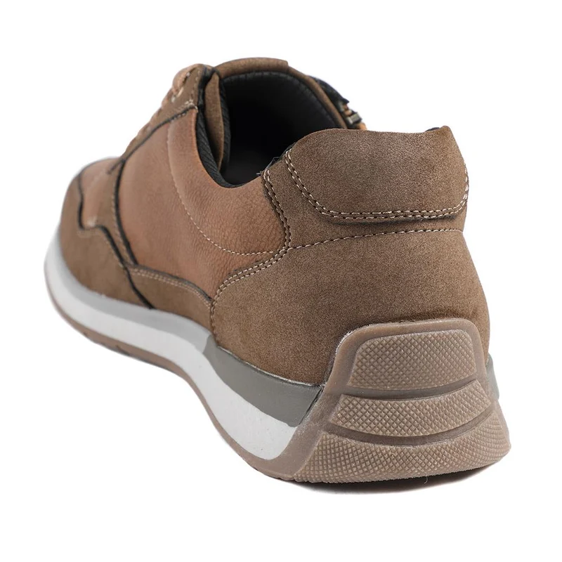 Lace Up Trainer with Grip Sole - GANG42005 / 327 859 - Brown