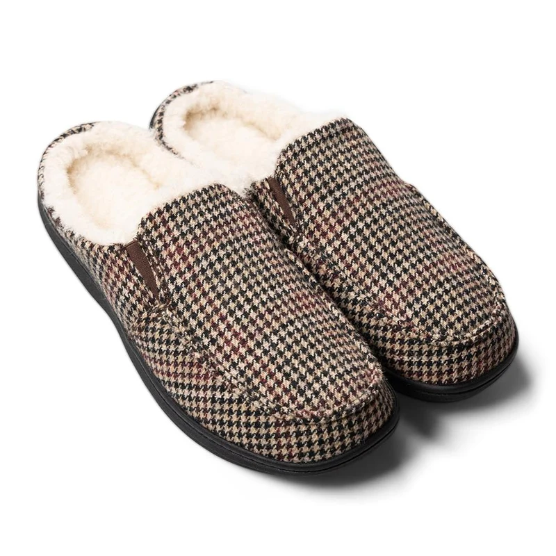Padders Mens Slippers G Fit Side Stitched Washable - TOM