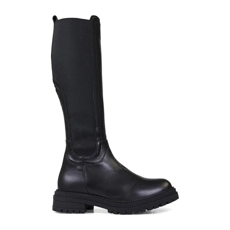 Contemporary Comfort Boots E Fit - ELLIS - Ellis / null - Black Leather